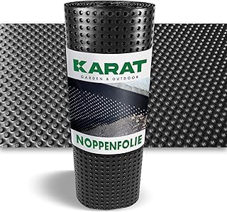 KARAT Feuille à excroissances Premium - pour la protection des murs, protection des murs de fondation - Feuille d