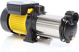XPOtool Pompe centrifuge multi-étages – 10200 l/h / 1650 W – Hauteur de débit 65 m – 2850 tr/min – Installation d’eau domestique, Pompe à eau – Jardinage Arrosage Surpression Alimentation