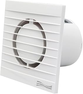 La Ventilazione AA8E Aspirateur hélicoïdal mural pour trous ø 80 mm