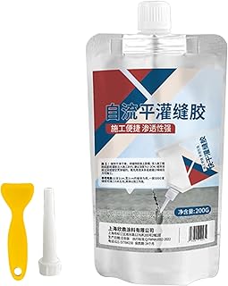 Mastic De Réparation Pour Fissures Dans Le Béton | Adhésif Béton Extérieur Imperméable 200g | Adhésif Étanche À Séchage Rapide Pour Terrasse Allée Extérieure Et Réparation