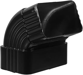 Angoily Coude De Pluviale En 65° Pour Gouttière Adaptateur Solide Connecteur Pratique Installation Facile Pièces Et Accessoires De Gouttière