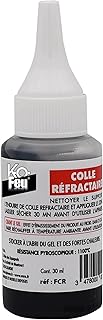 K-OFEU - Colle réfractaire - Poêle et cheminée - Joints thermique - Métal et fonte - Résiste à 1100°C - 30ml