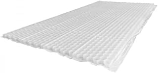 Jardibric - Dalles à Gravier avec Géotextile 80 x 120 x 3 cm - Résistance de 100 tonnes/m² Gravier à Utilisé de 18 mm Alvéole de Ø42mm Pour vos Allées et Aires de Stationnement