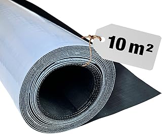 Membrane EPDM Autocollante pour Toiture EasyStick – Ultra Résistante & Étanche – Idéale pour abri de jardin, carport et toit plat – Facile à Poser, Longue Durée de Vie - 100cm de large x 10m de long