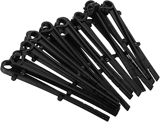 Clips De Fixation Pour Gouttière 20 Pièces Accessoires De Protection De Gouttière Pour Installation Facile Et Fixation Sécurisée De Filets Anti Feuilles Adaptés Aux Gouttières Diverses
