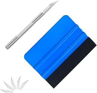 Kit Papier Peint, Rarouyi 7 Pièces Marouflette Raclette Covering Voiture Kit d