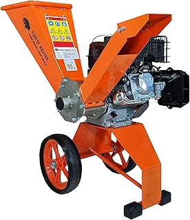 Forest Master - Broyeur à Bois Compact à Essence 6 ch, 208 CC, 4 Temps, Puissant, 50 mm de diamètre, Portable, léger et Bien équilibré, Rangement Facile, 780 x 480 x 910