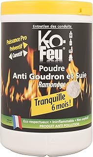 Poudre Anti Goudron et Suie - Ramonage Catalytique - Chimique - Professionnel - 1000 cc