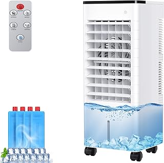 Climatiseur Mobile Silencieux, 6L Refroidisseur d